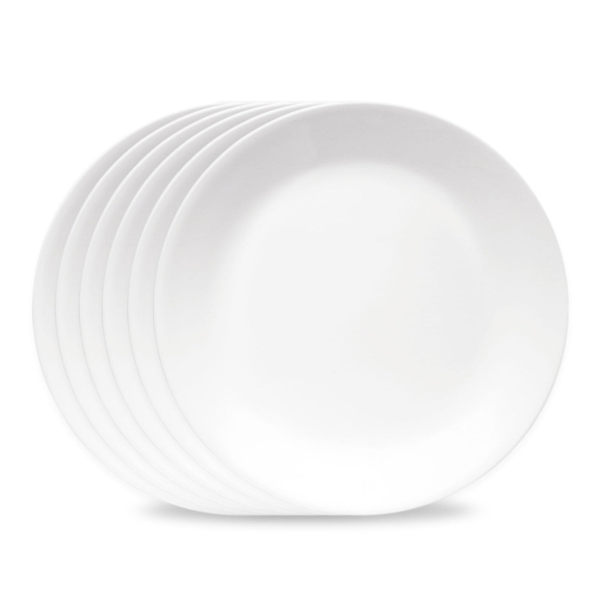 Corelle 4-Pc Versa Bowls for Pasta Salad and More, Service for 4, Durable and Eco-Friendly 30-Oz, Compact Stack Bowl Set, Microwave and Dishwasher Safe, White